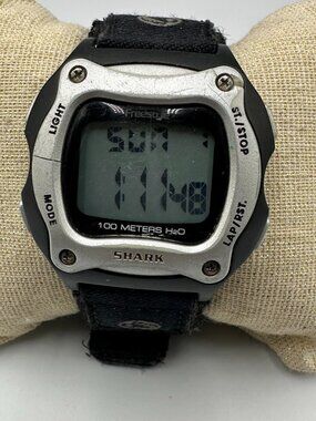 Freestyle CX4 Mens Digital Watch Black Silver Fast Wrap Strap Band New Battery